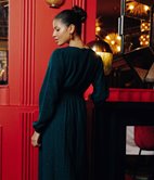 Robe longue Amelie corset