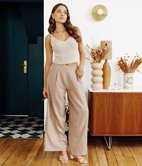 Pantalon large Palazzo