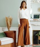 Pantalon large Laura