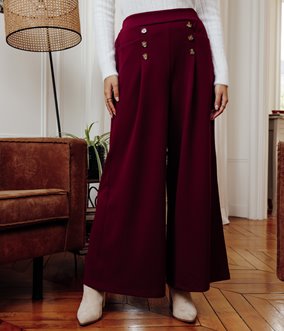 Pantalon large Laura