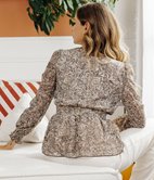 Top Luna cache-coeur