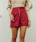 Short Kate en suedine