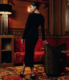 Robe longue Kheira cache-coeur