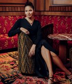 Robe longue Kheira cache-coeur