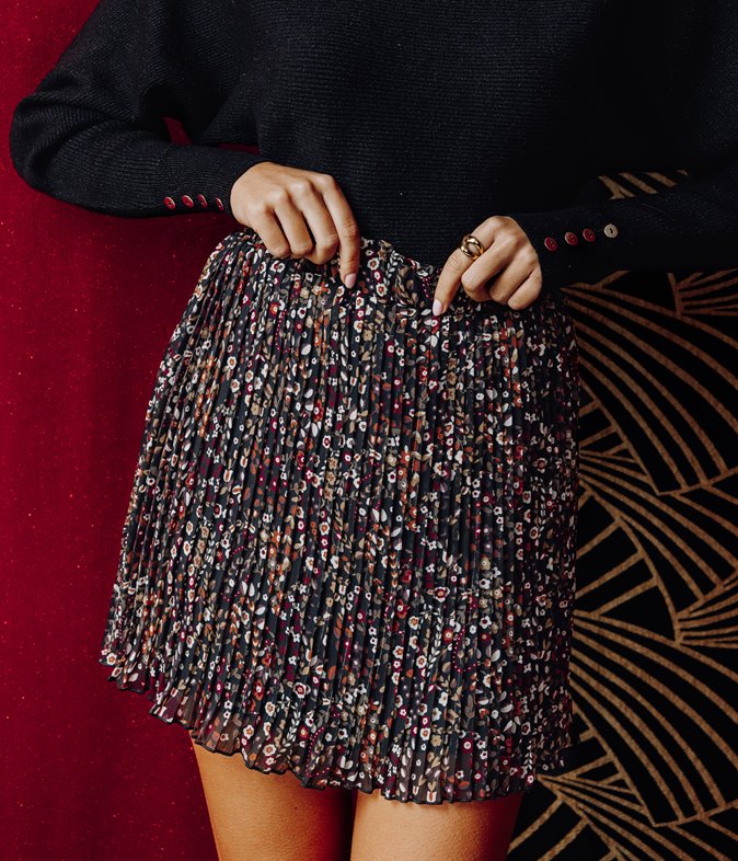 Jupe Naelle plissée