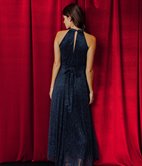 Robe longue Mounira plissée