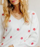 Pull Edwardo fleurs