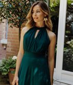 Robe longue en tulle Neila