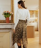 Jupe longue Judith asymétrique 