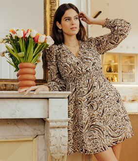 Robe Yolanda cache-coeur