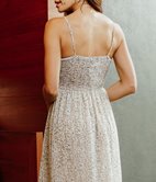Robe longue Carolina corset