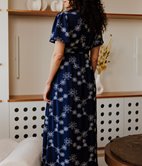 Robe longue Eve corset brodée