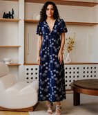 Robe longue Eve corset brodée