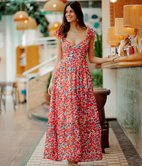 Robe longue Gabriella dos nu