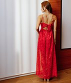 Robe longue Ella dos nu