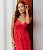 Robe longue Ella dos nu