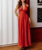 Robe longue Léana dos nu