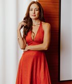 Robe longue Léana dos nu