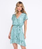 Robe cache-cœur Paola