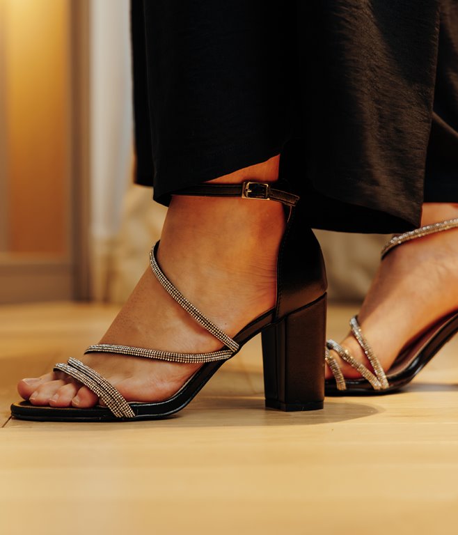 Sandales Alicia strassy