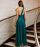 Robe longue Siara asymétrique