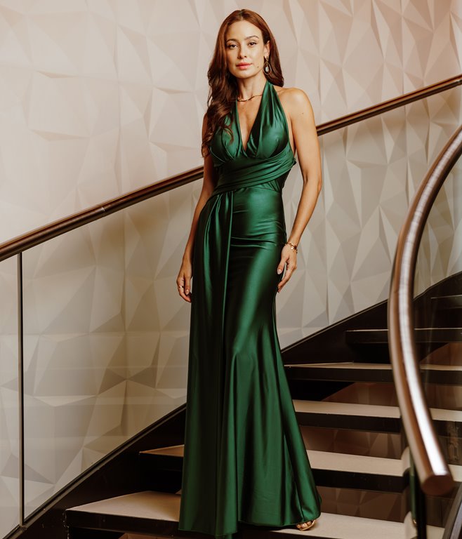 Robe longue Ellen dos nu