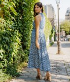 Robe longue Layana collier