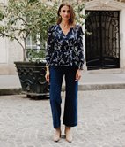 Top brodé Saskia