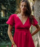 Robe longue Martika en gaze