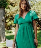 Robe longue Martika en gaze