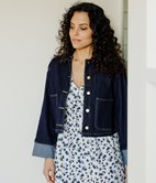 Veste en denim Agatha