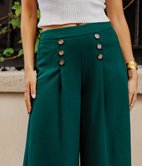 Pantalon large Marin