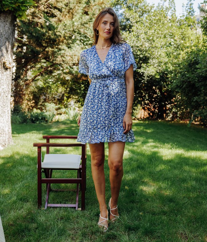 Robe Diane cache-coeur