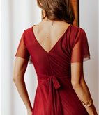 Robe cache-coeur Solene
