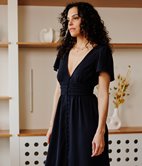 Robe longue Cey corset