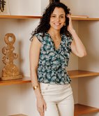 Top Palmita à volants