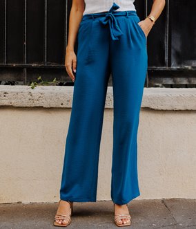 Pantalon large Ava