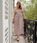 Robe longue Assia corset
