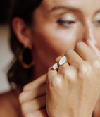 Bague en acier inoxydable Darleen