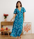 Robe longue Eve brodée