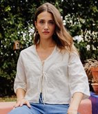 Kimono Lou brodé