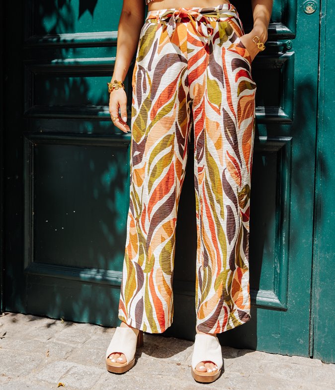 Pantalon large Constance