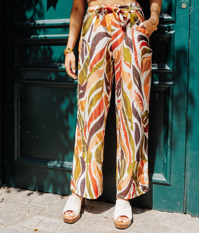 Pantalon large Constance