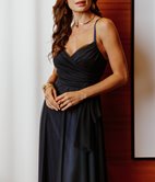 Robe longue Marion drapée