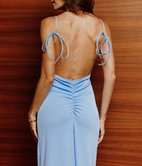 Robe longue Celena dos nu