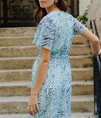 Robe longue Yolanda asymétrique