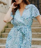 Robe longue Yolanda asymétrique