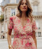 Robe longue Ellie asymetrique