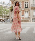 Robe longue Ellie asymetrique