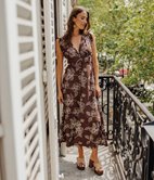 Robe longue Persia corset